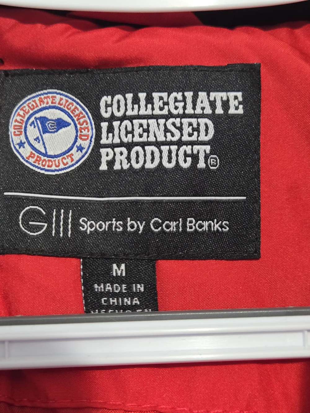Ohio State Buckeyes Vest Womens Medium Red Quilted Full Zip G-III Sports NCAA - Picture 2 of 8